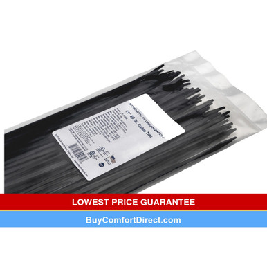 11″ Black Straps