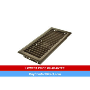 10 x 4 Floor Register Brown
