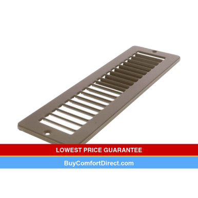 2 x 10 Toe Kick Grille Brown 2″ x 10″