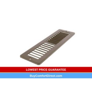 2 x 14 Toe Kick Grille Brown