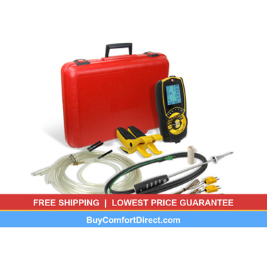UEi C165+NOIL Combustion Analyzer with NOx Sensor for Oil-Fired Appliances