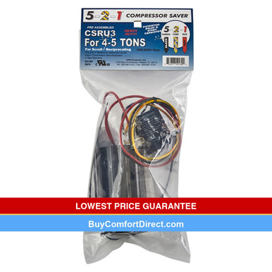 4 to 5 Ton Compressor Saver Hard Start and Potential Relay 5-2-1