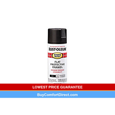 Flat Black Rust-oleum Spray Paint