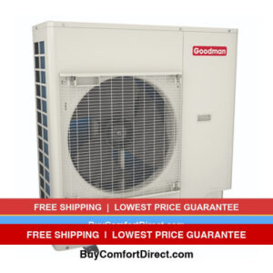 Goodman 3.5 Ton 16.2 SEER2 Heat Pump System with Air Handler – Multi-Position – GZV6SA4210