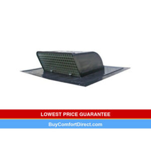 Black Plastic Universal Roof Cap Fits from 4″ to 8″ connections (Adapter Required)