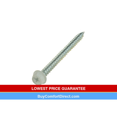 2″ white register screws 100 count