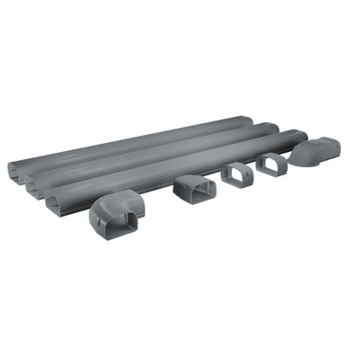 MRCOOL Lineguard® 4.5in Line Set Cover – Gray – MLG450-G-01