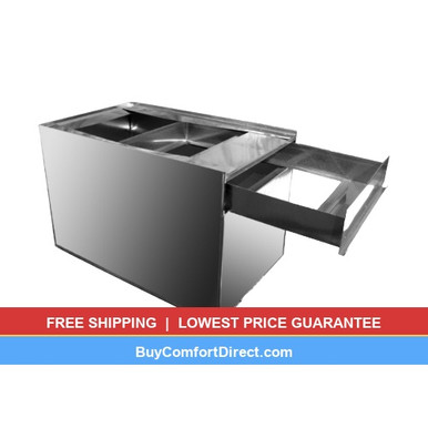 PLENAHBFR – B Width Air Handler Return Support Plenum Box With 18x20x1 Filter R...