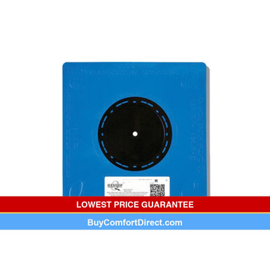 Quick Flash 1″ Blue Plate (3/4 PVC & 1″ Black Pipe)