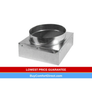 14″x14″x10″ Return HVAC Boot