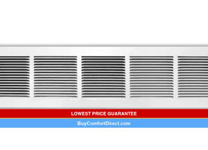 30 x 6 Stamp Faced Sidewall/Ceiling Return Grille White