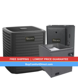 Solace 5 Ton 17.2 SEER2 100,000 BTU 96% AFUE AC and Furnace System – Upflow – S-GLXT7CA6010