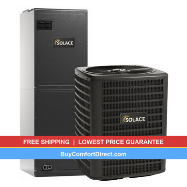Solace 2.5 Ton 14.3 SEER2 Heat Pump System with Air Handler – Multi-Position – S-GLZS4BA3010
