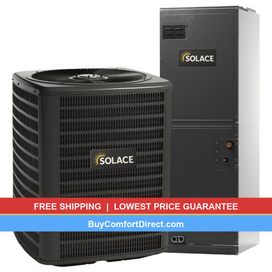 Solace 3 Ton 15.2 SEER2 Heat Pump System with Air Handler – Multi-Position – S-GLZS5BA3610