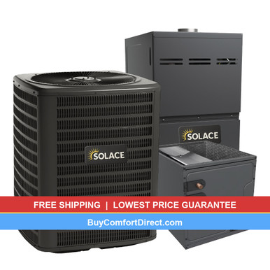 Solace 5 Ton 15.2 SEER2 100,000 BTU 80% AFUE Dual Fuel System – Upflow – S-GLZS5BA6010
