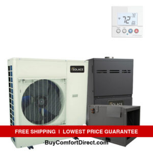 Solace 2.5 Ton 16.2 SEER2 60,000 BTU 80% AFUE AC and Furnace System – Horizontal – S-GXV6SS3010