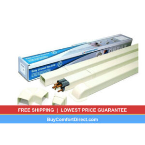 4″ Line Hide Kit Off-White 12′ Tall