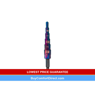 Spyder Mach-Blue 1/4-in 6-Step Drill Bit (3/16-in to 1/2-in)