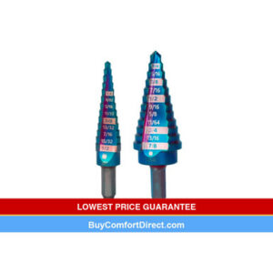 Spyder Mach-Blue 2-Piece 1/4-in Step Drill Bit Set (1/8-in to 7/8-in)