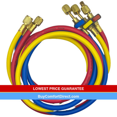 Refrigerant Charging Hoses w/ Shut Off Valves