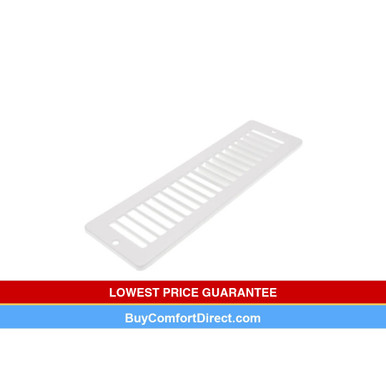 2 x 14 Toe Kick Grille White
