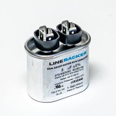 Run Capacitor 3 MFD 370/440V Round