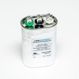 Dual Run Capacitor 40/7.5 MFD 370/440V Round