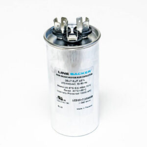 Dual Run Capacitor 35/7.5 MFD 370/440V Round