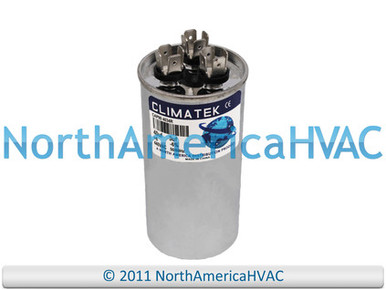 Dual Run Capacitor 40/3 MFD 370/440V Round