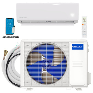 MRCOOL 9,000 BTU Wall Mount Air Handler – DIYS-09-HP-WMAH-115A13-O