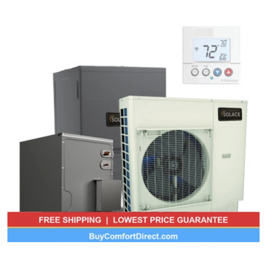 Solace 5 Ton 16.2 SEER2 100,000 BTU 96% AFUE AC and Furnace System – Upflow – S-GXV6SS6010