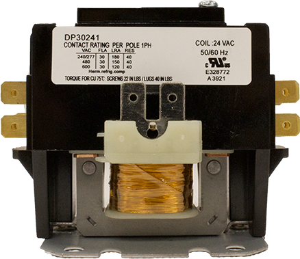 Single Pole 240V 24V Coil Contactor