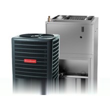 Goodman 2.5 Ton 15.2 SEER2 Heat Pump System with Air Handler – Wall-Mount – GLZS5BA3010