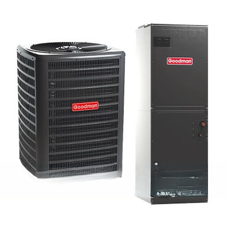 Goodman 3 Ton 15.2 SEER2 Heat Pump + Air Handler System - GLZS4BA3610 / CAPTA3626C3 / MBVB16CP1X00