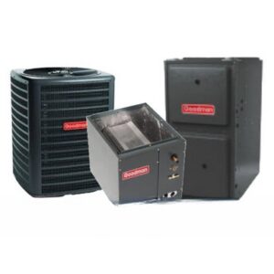Goodman 2 Ton 15.2 SEER2 40,000 BTU 92% AFUE AC and Furnace System - Upflow - GLXS5BA2410