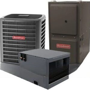 Goodman 2 Ton 17.2 SEER2 40,000 BTU 5% AFUE AC and Furnace System - Horizontal - GLXT7CA2410