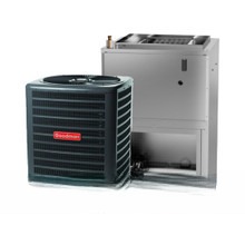 Goodman 3 Ton 15.2 SEER2 Heat Pump System with Air Handler - Wall-Mount - GLZS5BA3610