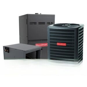 Goodman 4 Ton 14.3 SEER2 80,000 BTU 80% AFUE Dual Fuel System - Horizontal - GLZS4BA4810