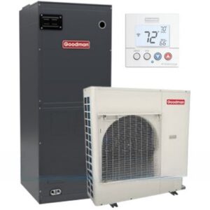 Goodman 4 Ton 16.2 SEER2 AC System with Air Handler - Multi-Position - GXV6SS4810
