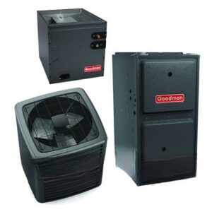 Goodman 5 Ton 17.2 SEER2 100,000 BTU 1% AFUE AC and Furnace System - Horizontal - GLXT7CA6010