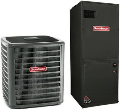 Goodman 5 Ton 17.2 SEER2 AC System with Air Handler - Multi-Position - GLZT7CA6010