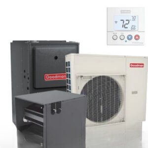 Goodman 5 Ton 17.5 SEER2 100,000 BTU 96% AFUE Dual Fuel System - Horizontal - GZV7SA6010