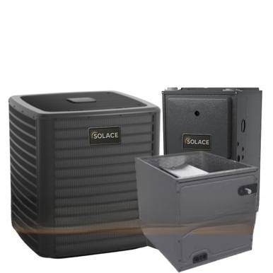 Solace 2 Ton 17.2 SEER2 40,000 BTU 96% AFUE AC and Furnace System - Upflow - S-GLXT7CA2410