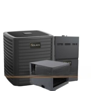 Solace 5 Ton 17.2 SEER2 100,000 BTU 80% AFUE AC and Furnace System - Horizontal - S-GLXT7CA6010