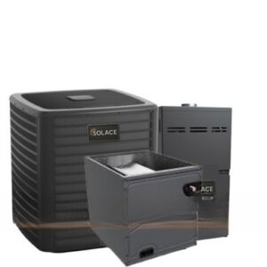 Solace 5 Ton 17.2 SEER2 80,000 BTU 80% AFUE AC and Furnace System - Upflow - S-GLXT7CA6010