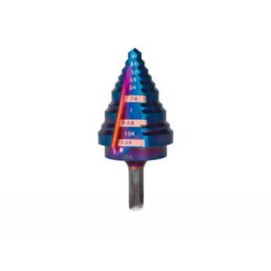 Spyder Mach-Blue 1/4-in 10-Step Drill Bit (1/4-in to 1-3/8-in)