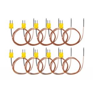 Temperature Probe K-Type Flouroplastic Coated