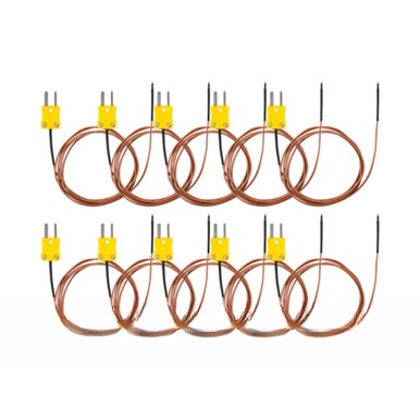 Temperature Probe K-Type Flouroplastic Coated